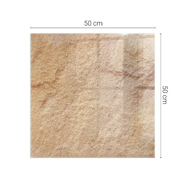 Obdélníkové sklo pod krbová kamna Povaha kamenné struktury