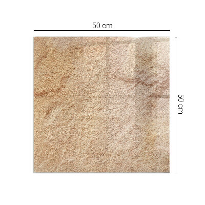 Obdélníkové sklo pod krbová kamna Povaha kamenné struktury