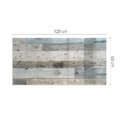 Obdélníková podložka před krb Barvy desek v různých odstínech