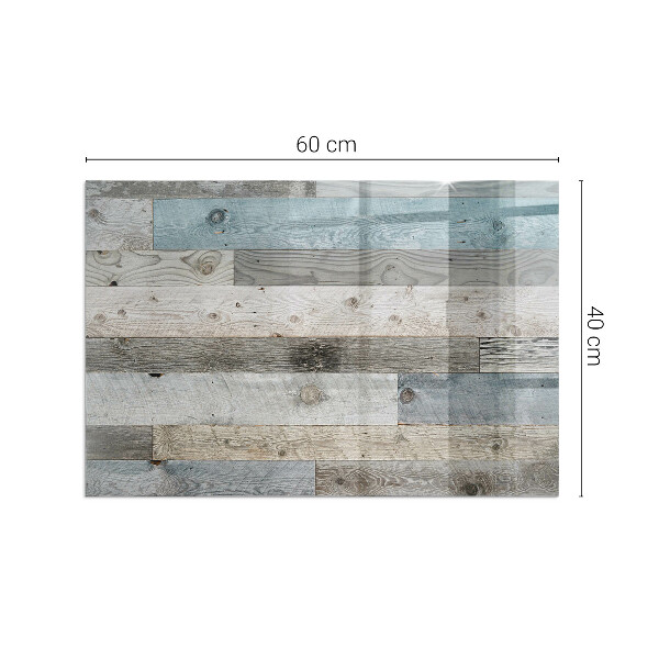 Obdélníková podložka před krb Barvy desek v různých odstínech