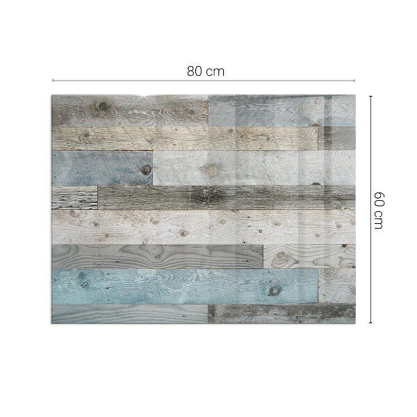 Obdélníková podložka před krb Barvy desek v různých odstínech