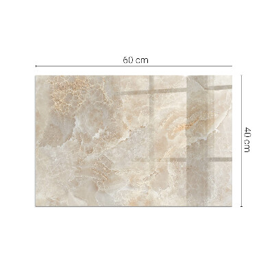 Obdélníkové sklo pod krbová kamna Kamenný vzor inspirovaný přírodou