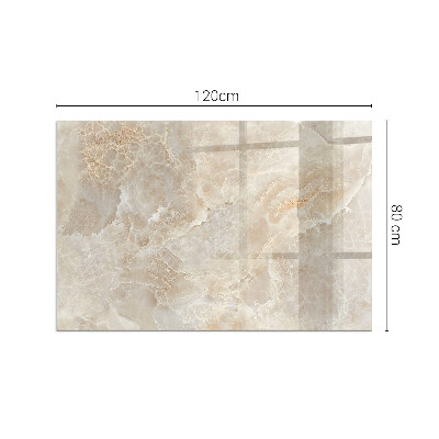 Obdélníkové sklo pod krbová kamna Kamenný vzor inspirovaný přírodou