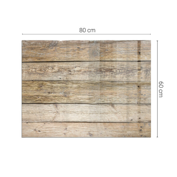 Obdélníková podložka před krb Desky v přírodním stylu