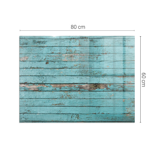 Obdélníkové sklo pod krbová kamna Rustikální prkna v přírodním stylu