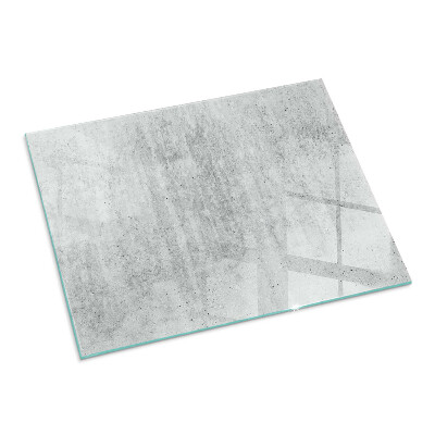 Obdélníková podložka před krb Konstrukce ze surového betonu