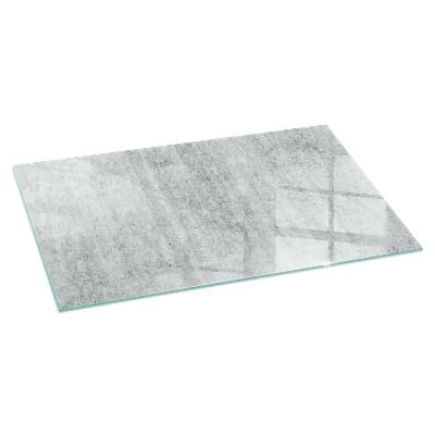 Obdélníková podložka před krb Konstrukce ze surového betonu