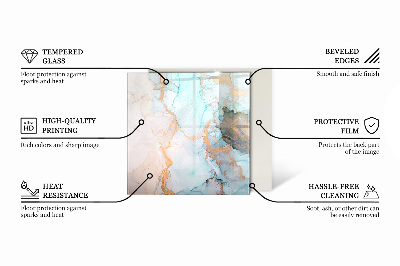 Obdélníková podložka před krb Konstrukce ze surového betonu
