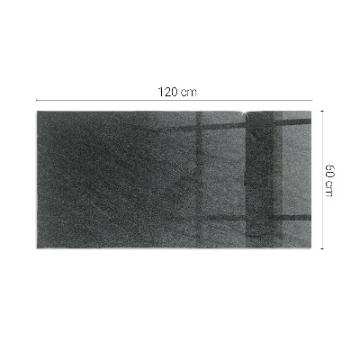 Obdélníkové sklo pod krbová kamna Kamenná struktura vzor