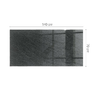 Obdélníkové sklo pod krbová kamna Kamenná struktura vzor