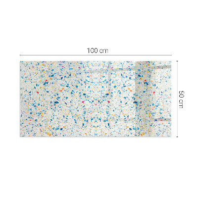 Obdélníkové sklo pod krbová kamna Abstraktní texturní motiv