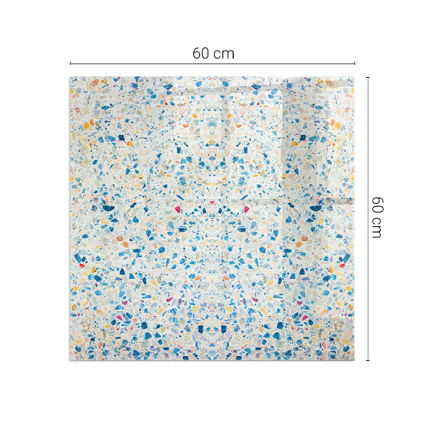 Obdélníkové sklo pod krbová kamna Abstraktní texturní motiv