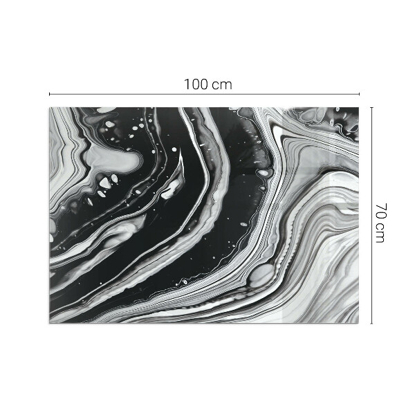 Obdélníková podložka před krb Abstraktní vlnité a lineární vzory