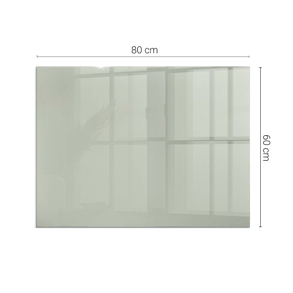 Obdélníkové sklo pod krbová kamna Barva Šedozelená