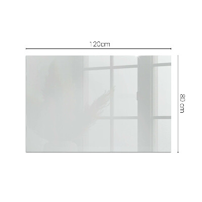 Obdélníková skleněná podložka pod kamna Barva šedá