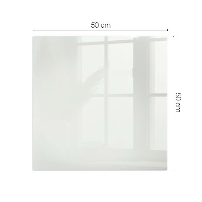 Obdélníkové sklo pod krbová kamna Slonovinová barva