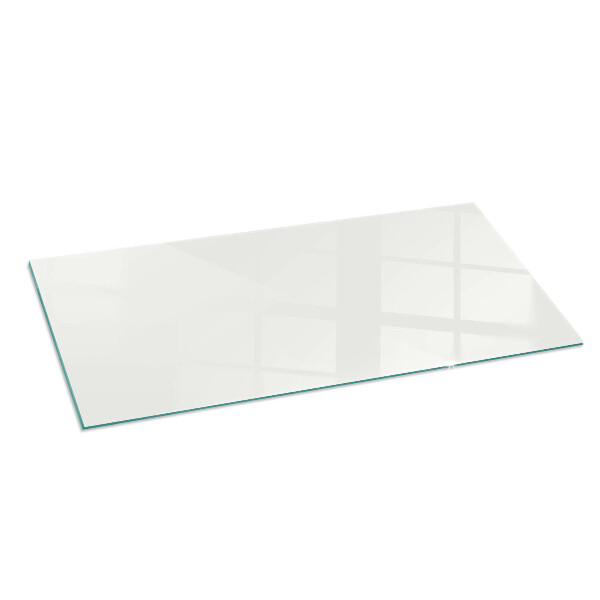 Obdélníkové sklo pod krbová kamna Slonovinová barva