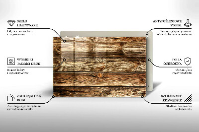 Podstavec pod hřbitovní svíčky Textura dřevěného prkna