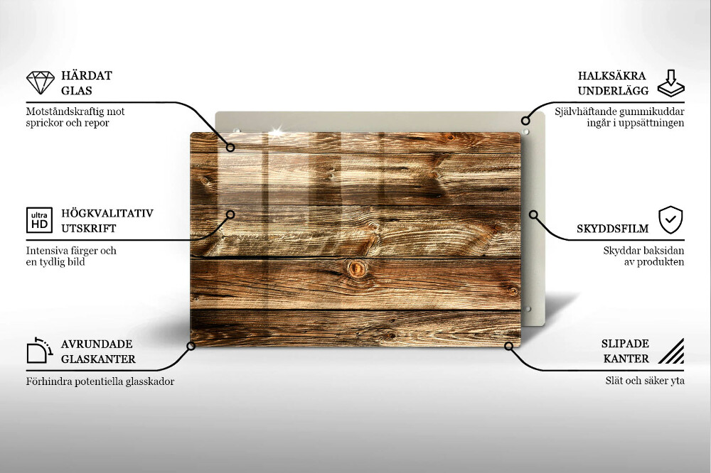 Podstavec pod hřbitovní svíčky Textura dřevěného prkna