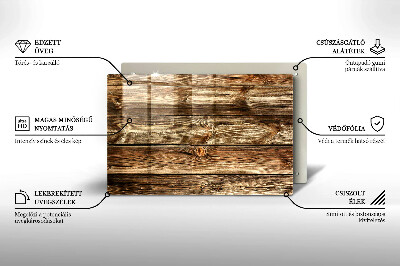 Podstavec pod hřbitovní svíčky Textura dřevěného prkna