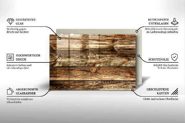 Podstavec pod hřbitovní svíčky Textura dřevěného prkna