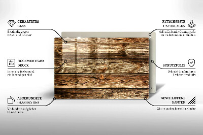 Podstavec pod hřbitovní svíčky Textura dřevěného prkna