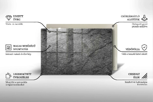 Podstavec pod hřbitovní svíčky Textura kamene