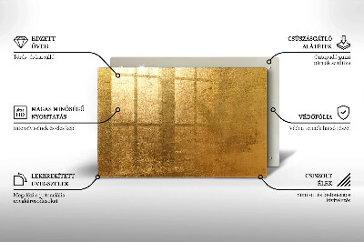 Podstavec pod hřbitovní svíčky Zlatá textura pozadí