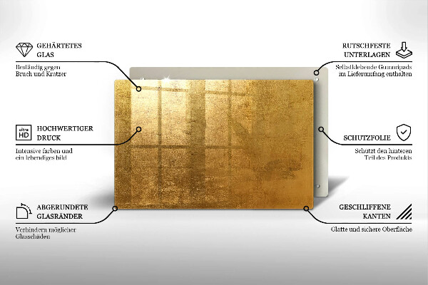 Podstavec pod hřbitovní svíčky Zlatá textura pozadí