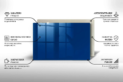 Podstavec pod hřbitovní svíčky Barva modrá