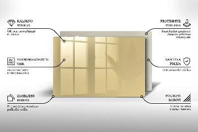 Podstavec pod hřbitovní svíčky Barva béžová