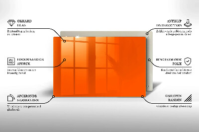 Podstavec pod hřbitovní svíčky Oranžová barva