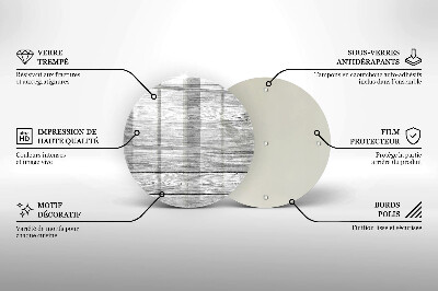 Podložka pod svíčku Staré dřevěné desky