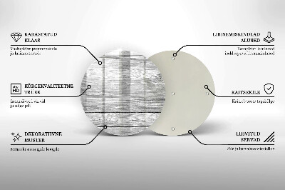 Podložka pod svíčku Staré dřevěné desky