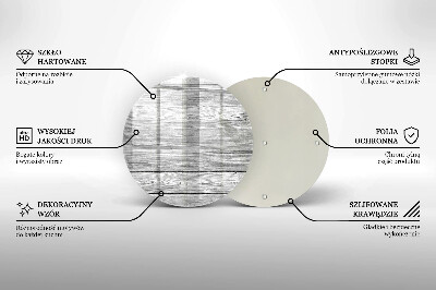 Podložka pod svíčku Staré dřevěné desky