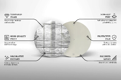 Podložka pod svíčku Staré dřevěné desky