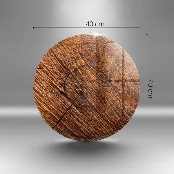 Tácek pod svíčku Dřevěná konstrukce