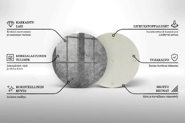 Tácek pod svíčku Textura betonového kamene