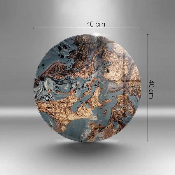 Podtácek pod svíčky Zlatá skalní struktura