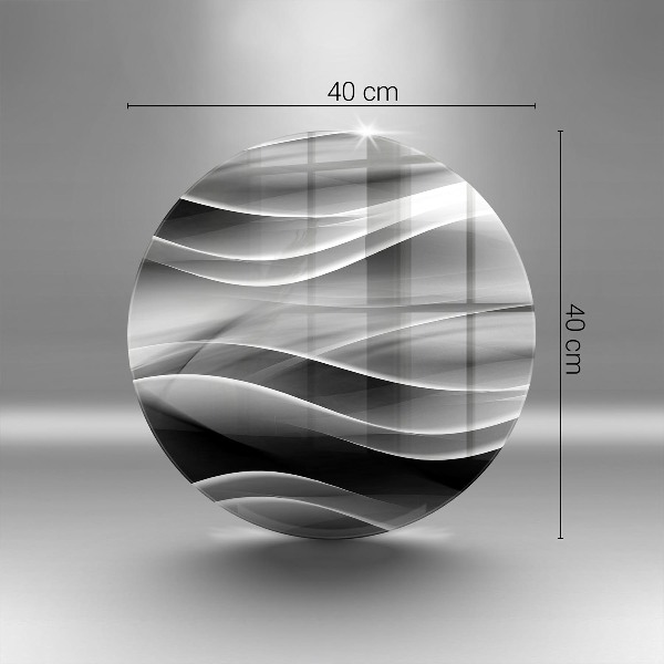 Tácek pod svíčku Abstrakce jemné linie