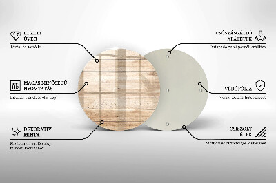 Podtácek pod svíčky Dřevěné desky