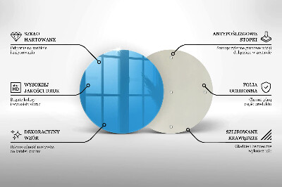 Tácek pod svíčku Barva modrá