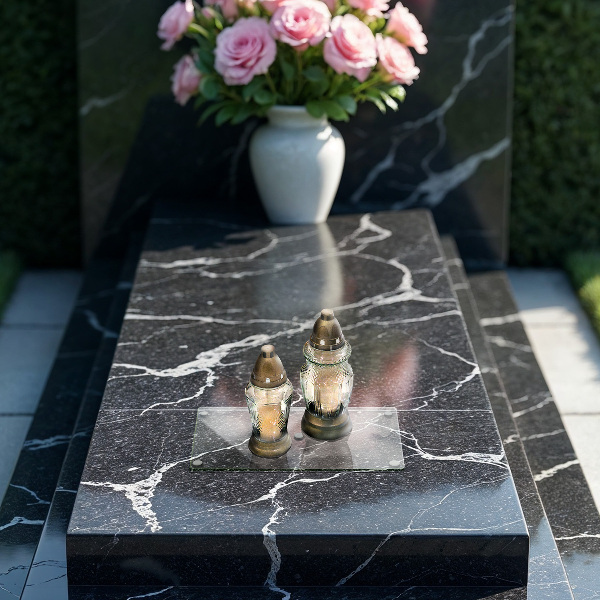 Skleněný svícen průhledný