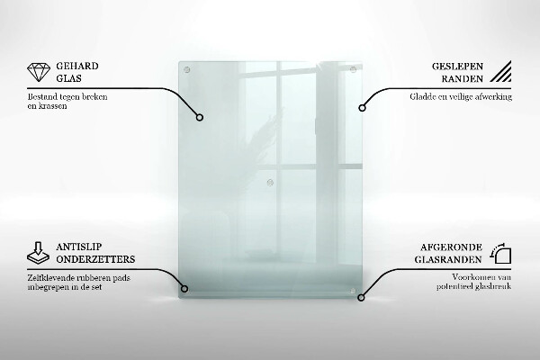 Skleněný svícen průhledný