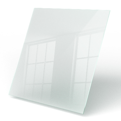 Čtvercová stolová deska Poloprůhledná