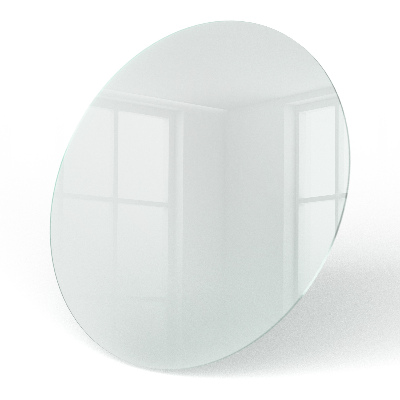 Kulatá stolová deska Poloprůhledná