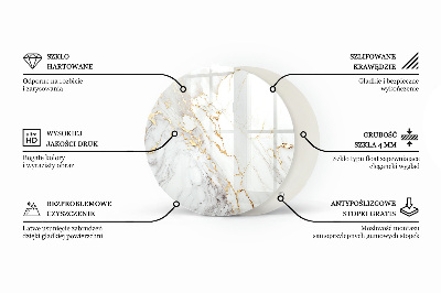 Deska na stůl Mozaikový vzor s ornamenty