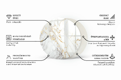 Deska na stůl Mramorový vzor s žilkami
