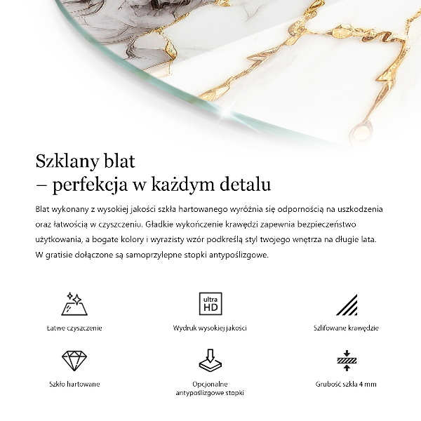 Deska na stůl Textura přírodního kamene