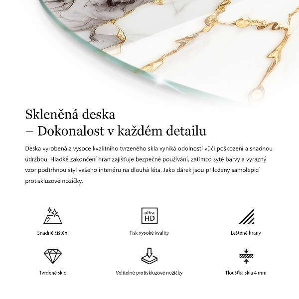 Deska na stůl Textura přírodního kamene